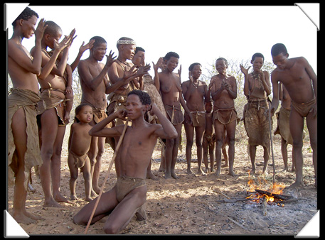 peuple san, Bushmen, Bochimans